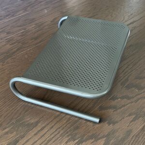 Allsop Metal Art Jr. Monitor Stand with 14" Wide Platform - Pewter